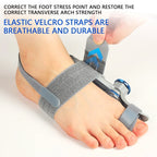 Unisex Bunion Adjustable Bunion Fix for Big Toe Separation Pain Relief - Orthopedic Bunion Splint with Straightener